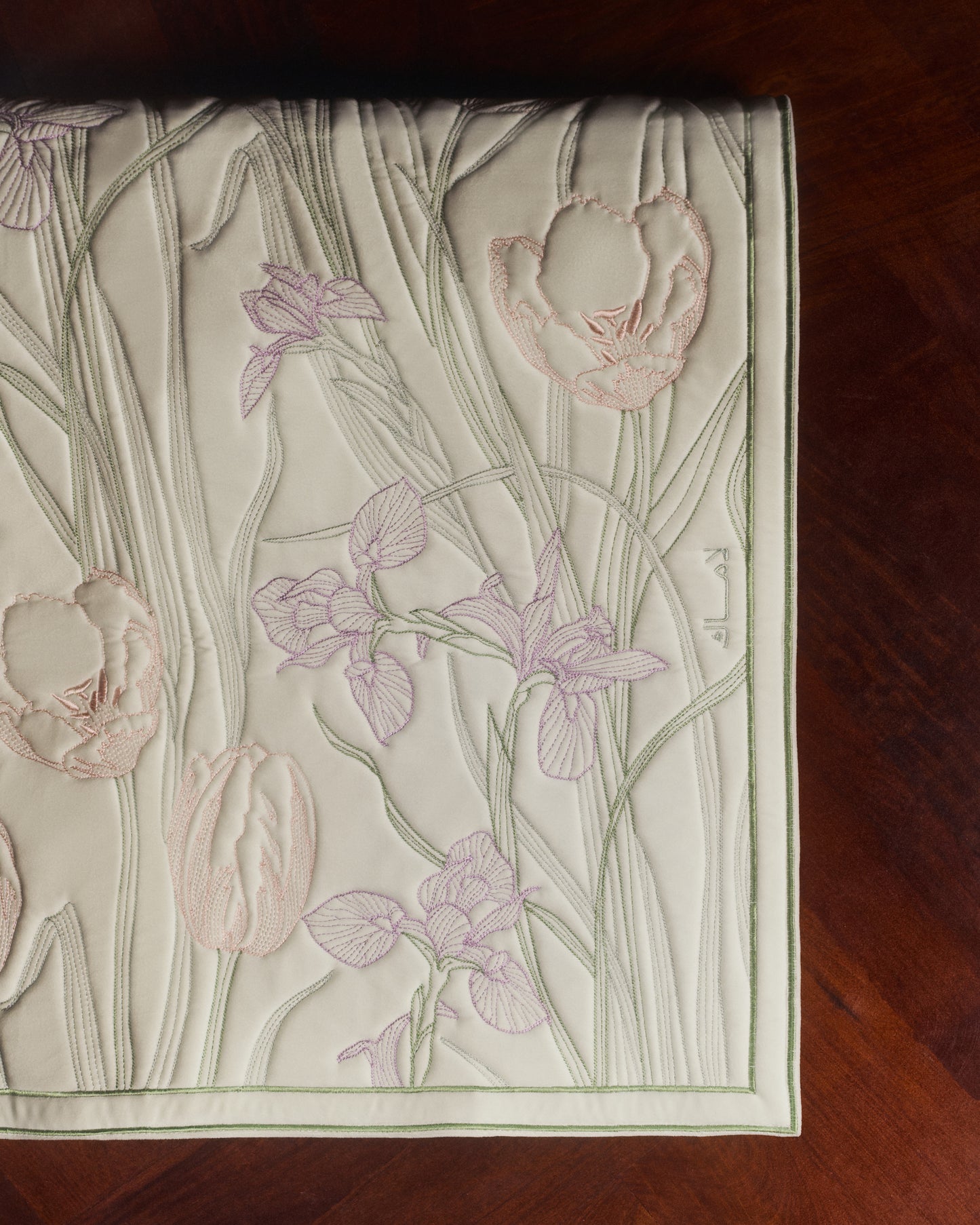 Iris prayer mat
